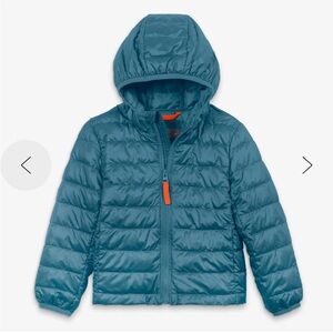Primary Lightweight Kids Puffer Jacket Size 8-9
